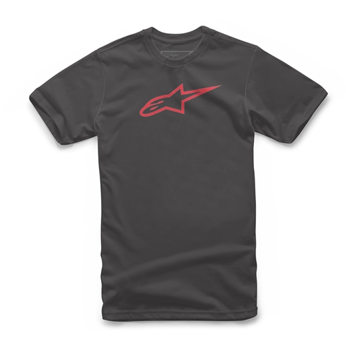 ALPINESTARS Ageless Classic Tee, T-shirts voor de motorfietsrijder, Zwart-Rood